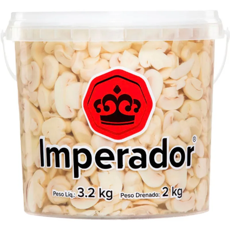 Cogumelo Champignon Imperador Fatiado 2kg