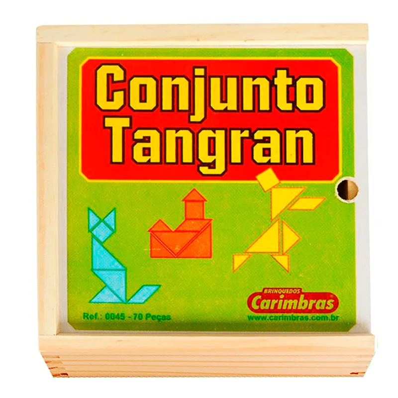 Conjunto de Tangram - Carimbrás - Brinquedo Educativo