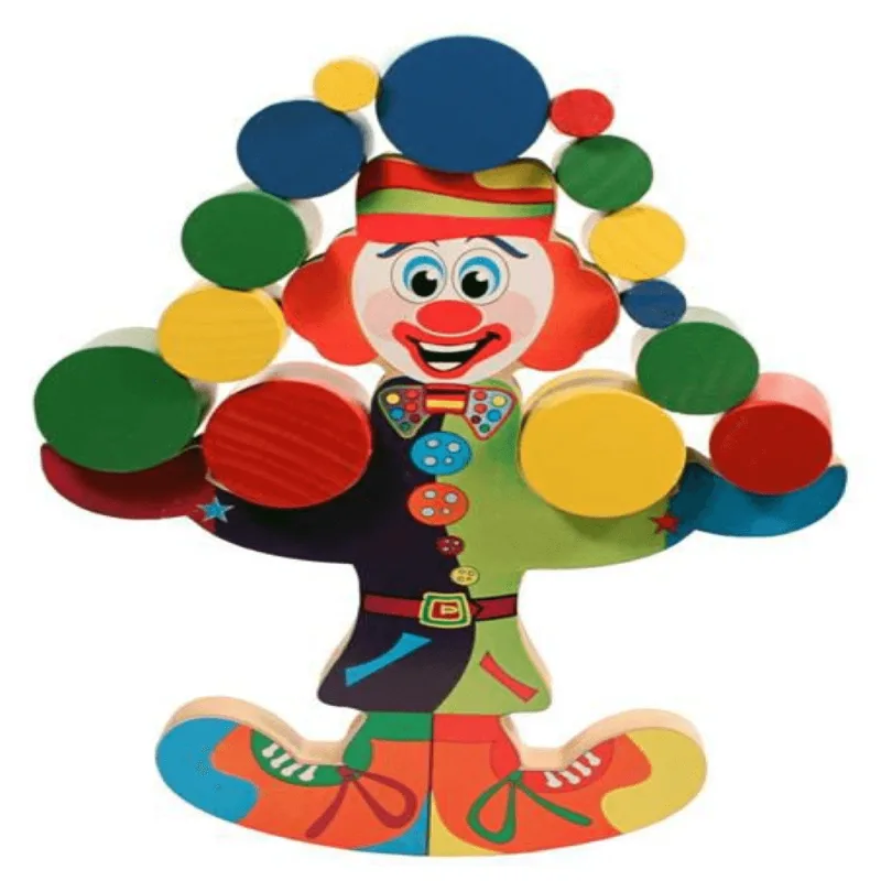 Palhaço Equilibrista - Carimbras - Brinquedo Educativo