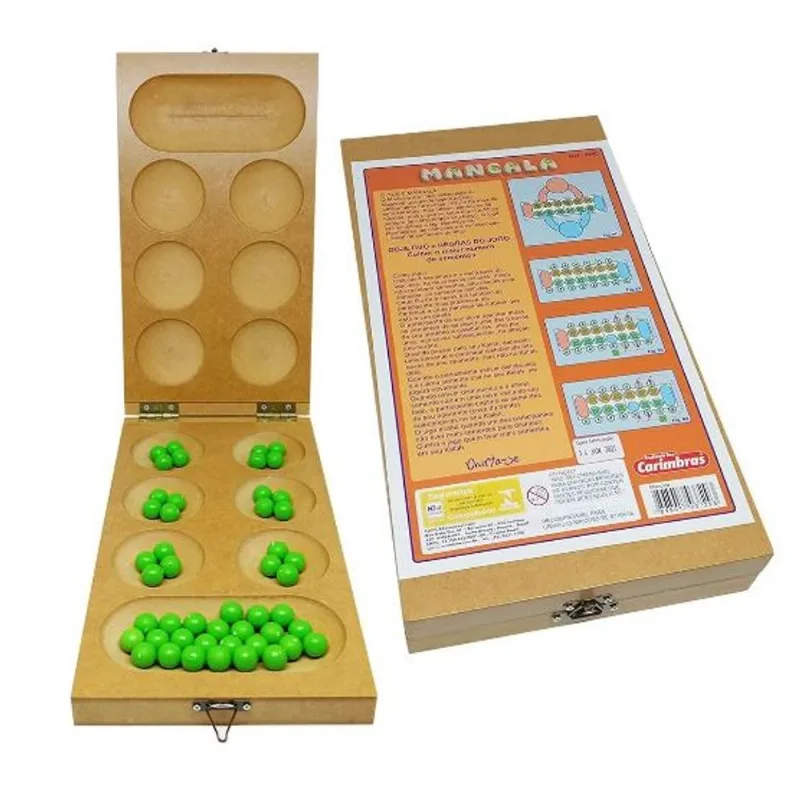 Jogo Mancala - Carimbrás - Brinquedo Educativo