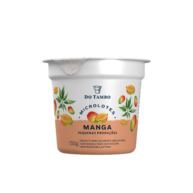 Iogurte Sem Lactose Microlotes do Tambo Manga 130g