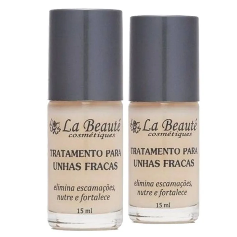 La Beauté Tratamento para Unhas Fracas Kit Duo