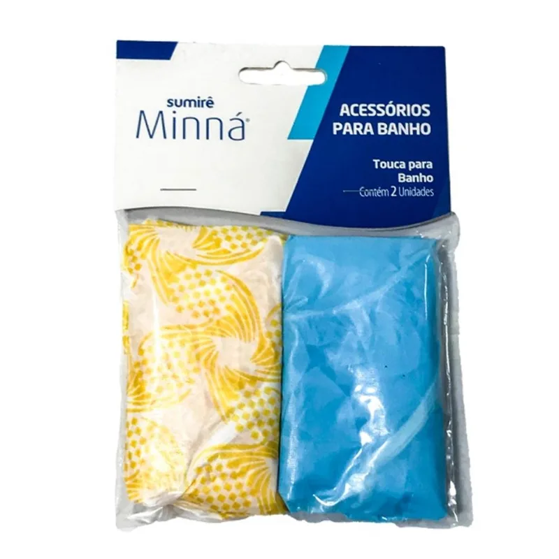 Touca de Banho Minná Plástica c/2un