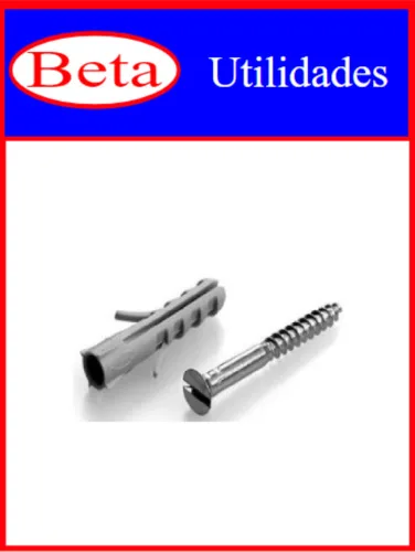 BETA UTILIDADES PARAFUS C/ BUCHA 6 C/6 - Plásticos