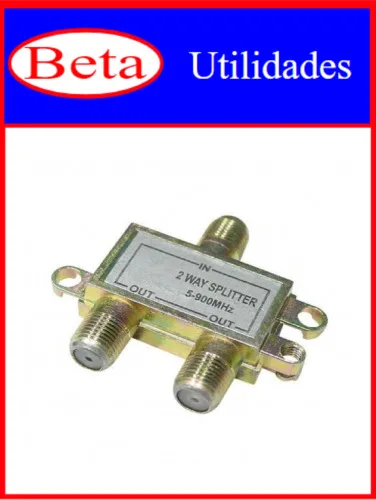 REF179 DIVISOR COAXIAL 1X2 C/1 - Plásticos
