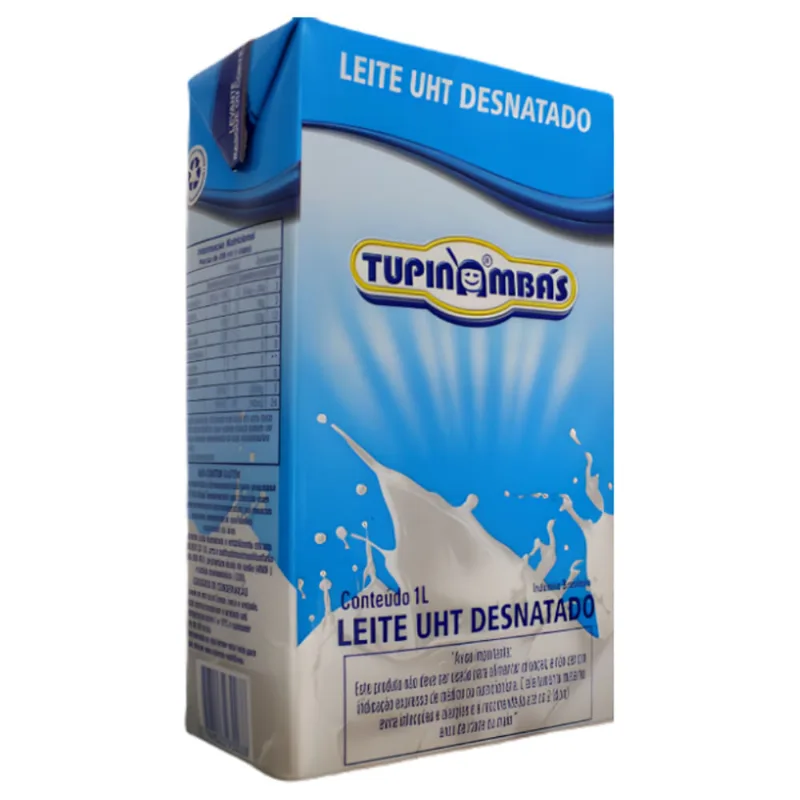 Leite Pasteurizado Tupinambás Desnatado 1l