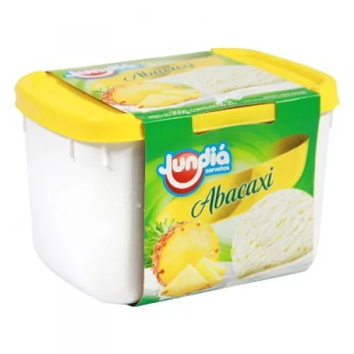 Sorvete Abacaxi Jundiá Pote 2l - JUNDIA - Congelados