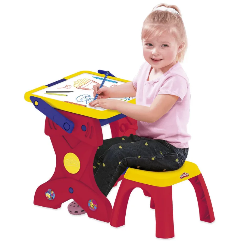 Conjunto de Artes - Play-Doh - Mesa 2 em 1 e Lousa - Play-Doh - Fun