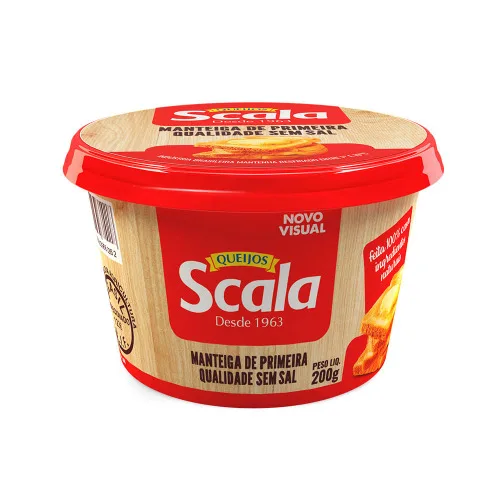 Manteiga Scala Pote S/sal - SCALA