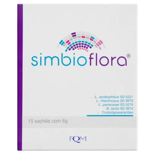 Simbioflora 15 Saches X 6g - SIMBIOFLORA - Farmácia
