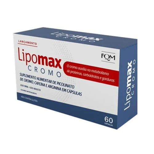 LIPOMAX CROMO 60 CÁPSULAS - CROMO - Alimentos