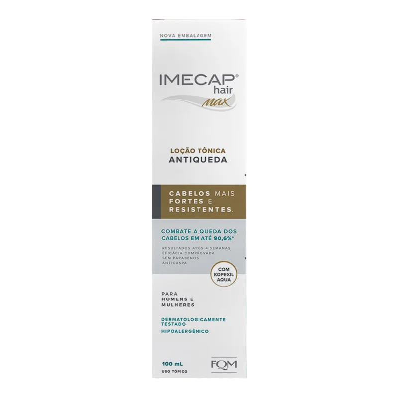 Loção Tônica Capilar Antiqueda Imecap Hair Max 100ml - FQM