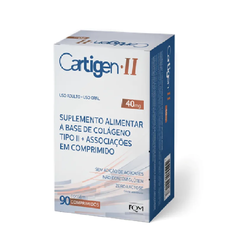 Cartigen II 40mg 90 Comprimidos - Cartigen - Vida Saudável
