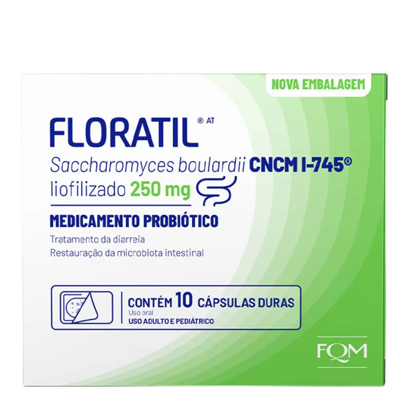 Floratil 250mg Cápsulas 10 - FQM