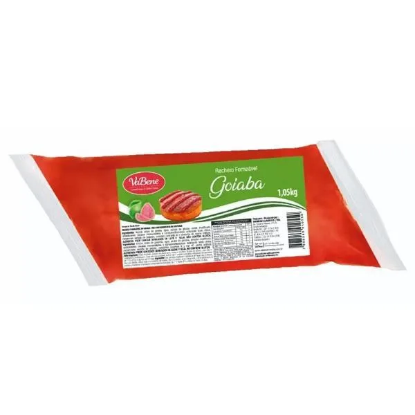 RECHEIO FORNEAVEL GOIABA 1 05KG PADARIA - Não Informado - Mercearia