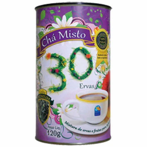 Cha 30 Ervas 120g Fauna - FAUNA E FLORA - Mercearia