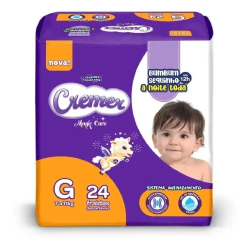 Fralda Cremer Tamanho Grande Jumbo Baby Disney - CREMER - Bebê