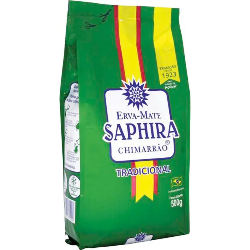 Erva Mate Saphira Tradicional 500g