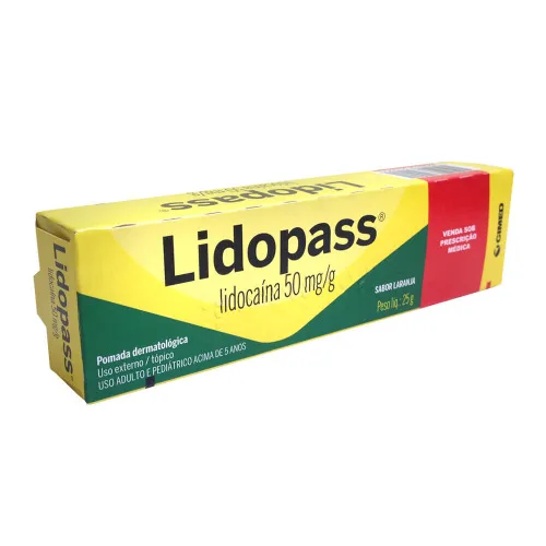 Lidopass Pomada Laranja - CIMED - Farmácia