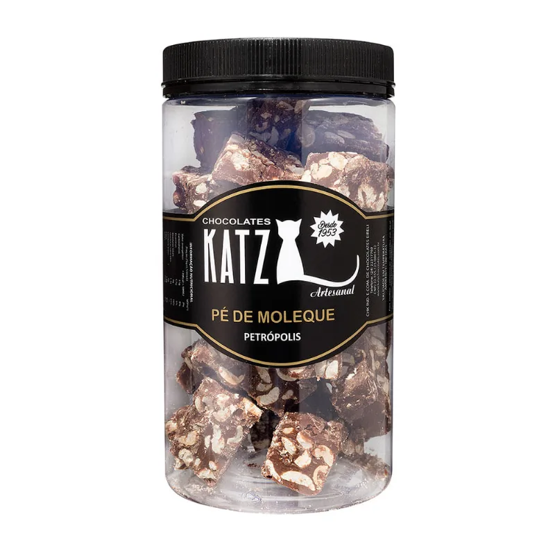 Pé de Moleque Chocolate Katz Caixa 500g