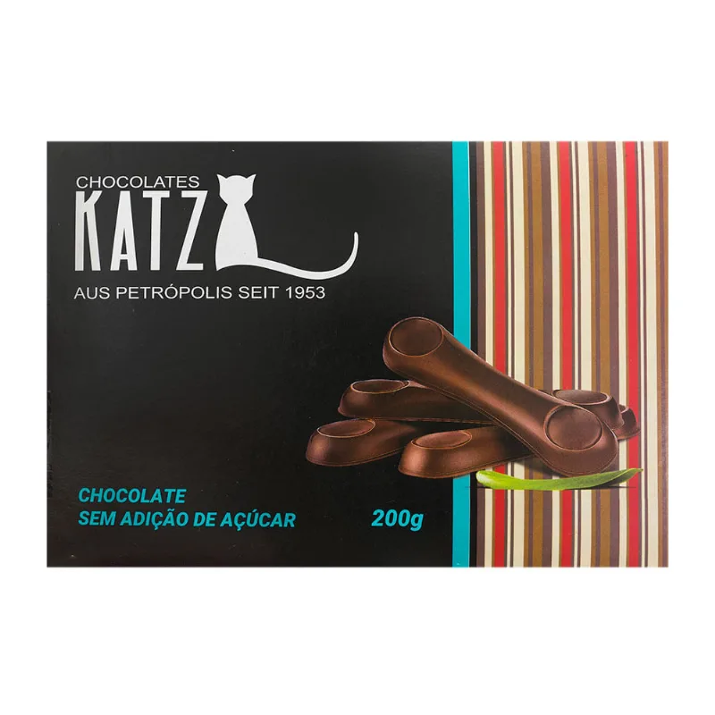 Língua de Gato Sem Açúcar Katz Caixa 200g
