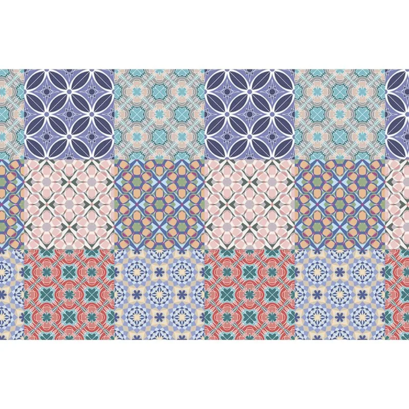 Azulejo Adesivo 15cm X 15cm 12 Peças Coimbra Con-Tact