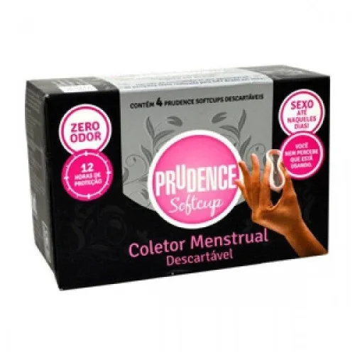Coletor Menstrual Descartável Prudence Softcup - PRUDENCE
