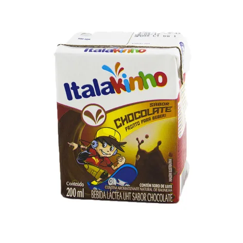 Bebida Láctea Uht Sabor Chocolate 200ml Italac - ITALAC - Bebidas