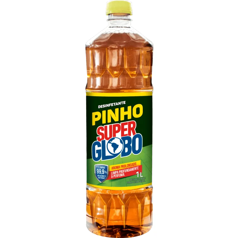 Desinfetante Pinho Super Globo Original 1 Litro