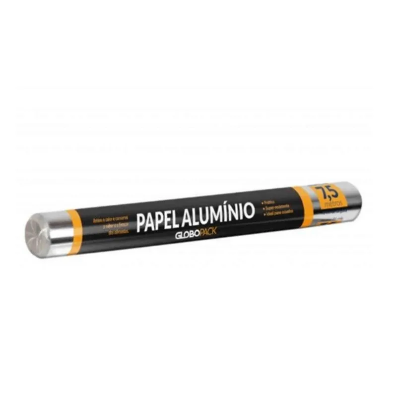 Rolo de Alumínio Globopack 45cm x 7,5m