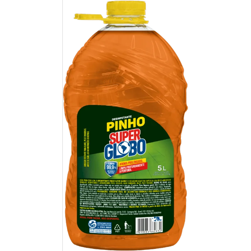 Desinfetante Pinho Super Globo 5 Litros