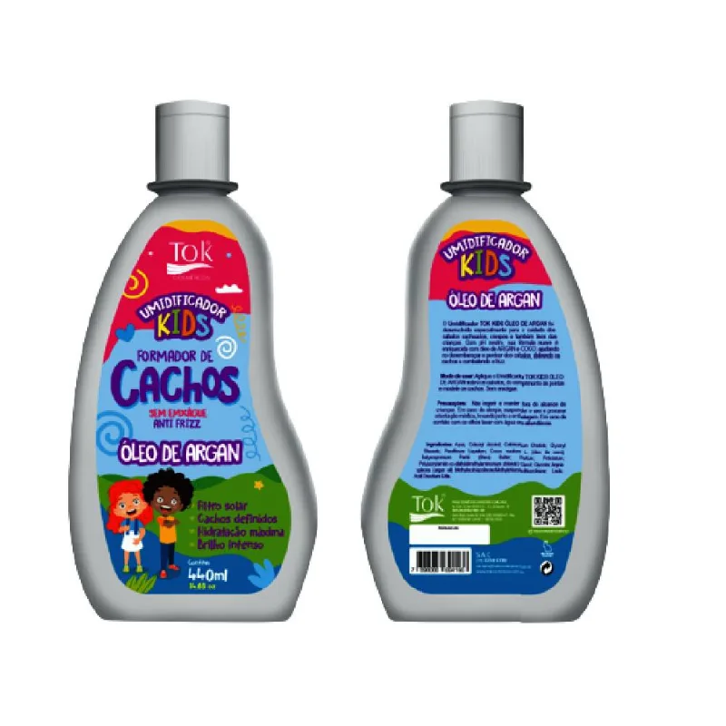 Umidificador Tok Kids óleo de Argan 440ml