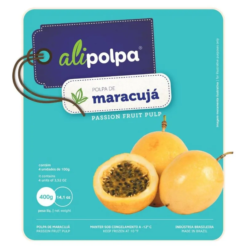 Polpa de Fruta A.Polpa Maracujá 400g