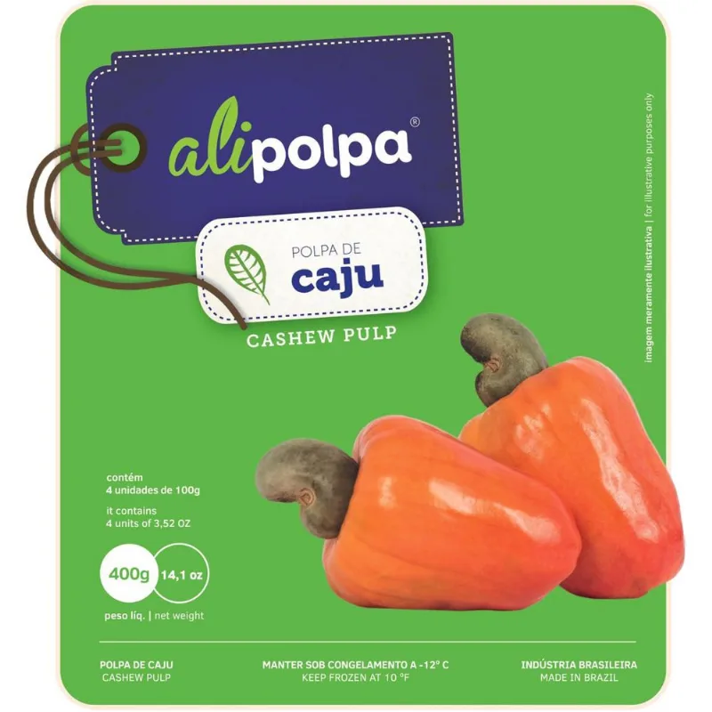 Polpa de Fruta A.Polpa Caju 400g