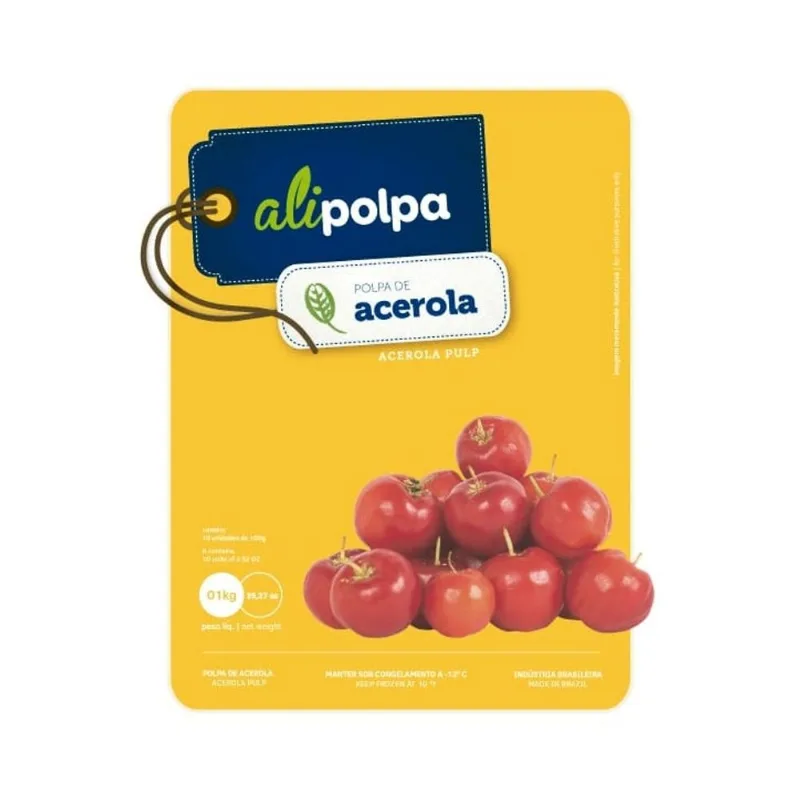 Polpa de Fruta Alipolpa Acerola 1Kg
