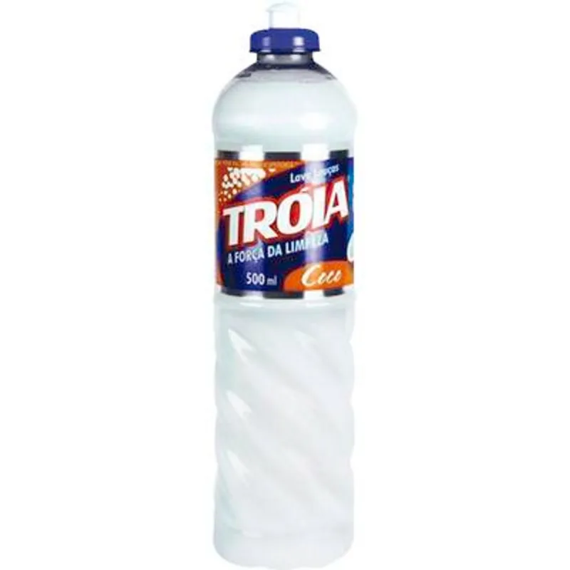 Detergente Líquido Tróia Coco 500ml