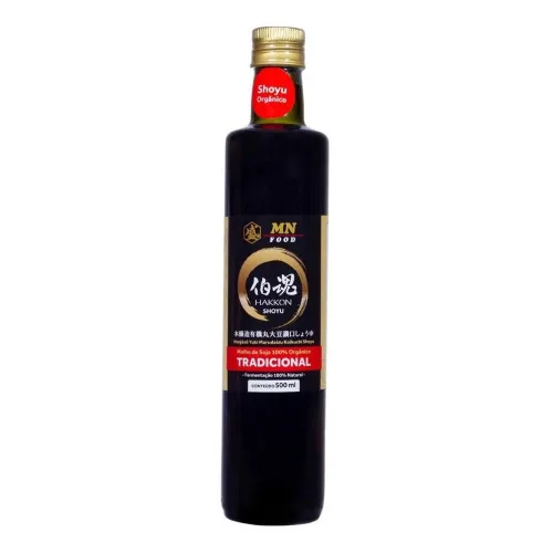Molho Shoyu Organico Mn Trad 500ml - ORGANICO - Mercearia