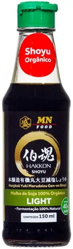 Molho Shoyu Organico Mn Light 150ml - ORGANICO - Mercearia