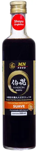 Molho Shoyu Organico Mn Suave 500ml - ORGANICO - Mercearia