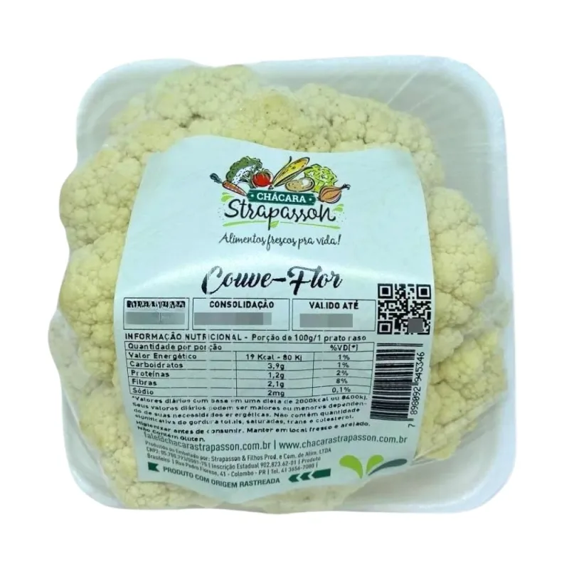 Couve Flor Strapasson 250g - Strapasson - Hortifruti