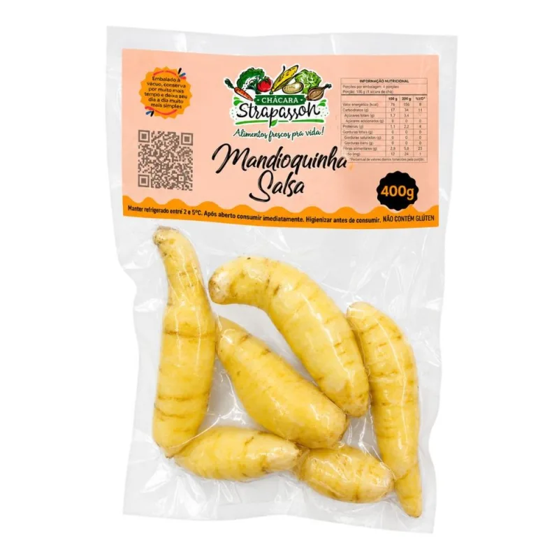 Mandioquinha Salsa Strapasson 400g - Strapasson - Hortifruti