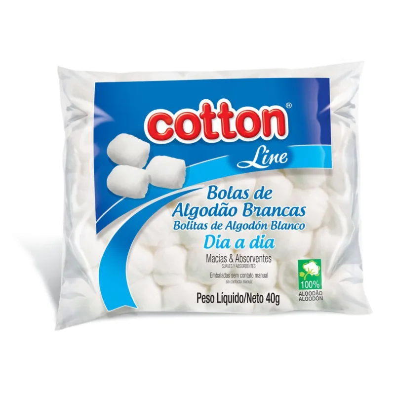 ALGODAO COTTON LINE QUADRADINHO - COTTON LINE - Produtos Farmacêuticos