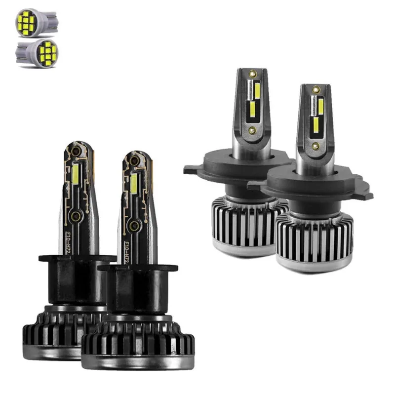 Kit Ultra Led Nano Gm Cobalt 2011 A 2016 30000Lm 6500K H4/H3
