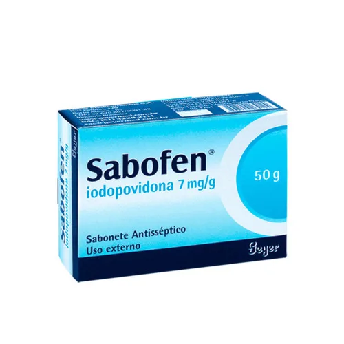 SABONETE EM BARRA SABOFEN ANTISSÉPTICO 50G - BARRA