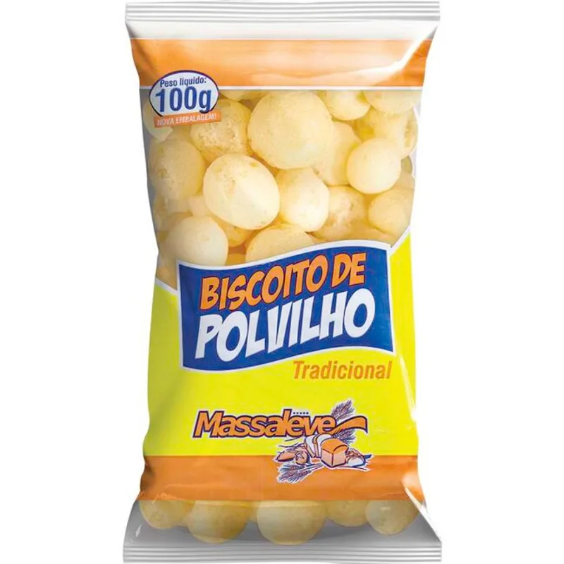 Biscoito de Polvilho Massaleve Tradicional 100g