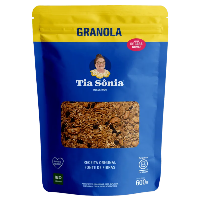 Granola Tia Sônia Tradicional 600g