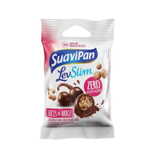 Floco Arroz Suavipan 40g Cob.chocolate - SUAVIPAN