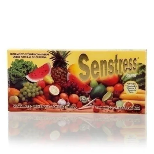 Senstress Flaconetes 6ml Nutraway - NUTRAWAY - Suplementos
