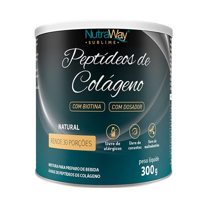 PEPTIDEOS DE COLAGENO NATURAL 300G NUTRAWAY - NUTRAWAY - Alimentos Preparados