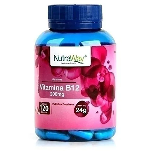 Vitamina B12 120caps Nutraway - NUTRAWAY